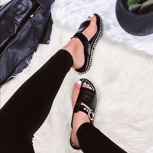 Snakeskin Sandal!